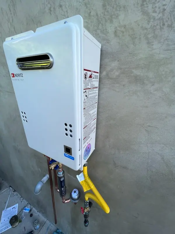 Tankless water heater installation for Carriage Acres homes